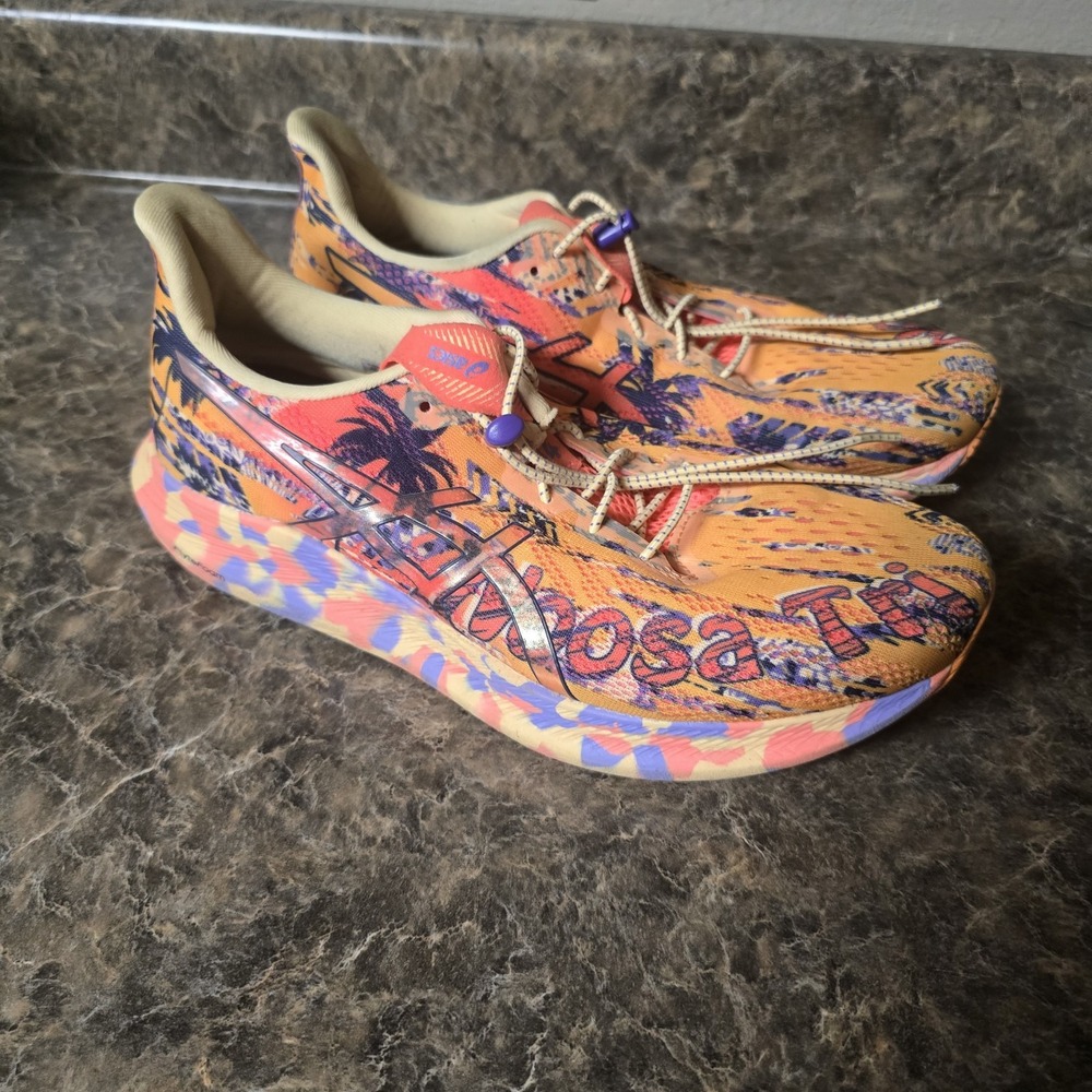 Asics Noosa Tri 14 Womens Size 9.5 Blazing Coral Running Shoes Sneaker 1012B208